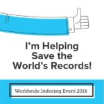 Worldwide Indexing Event