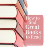 How to Find Great Books to Read