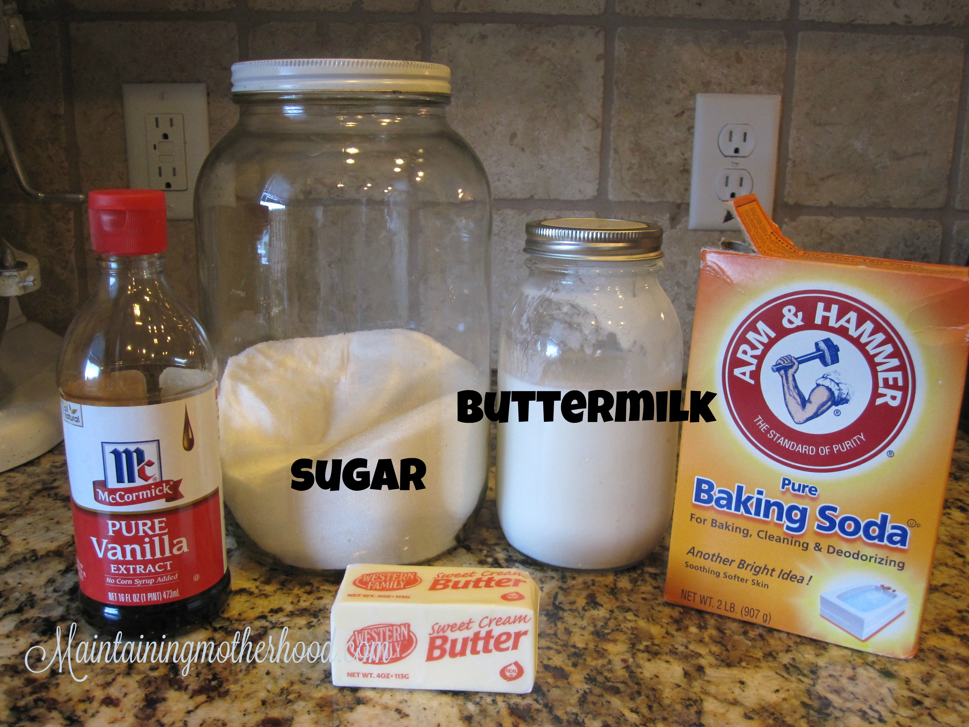 Buttermilk syrup recipe