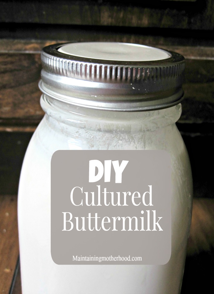 Using real cultured buttermilk in recipes rather than substitutes makes a difference. To cut costs on buying buttermilk all the time, why not make your own?