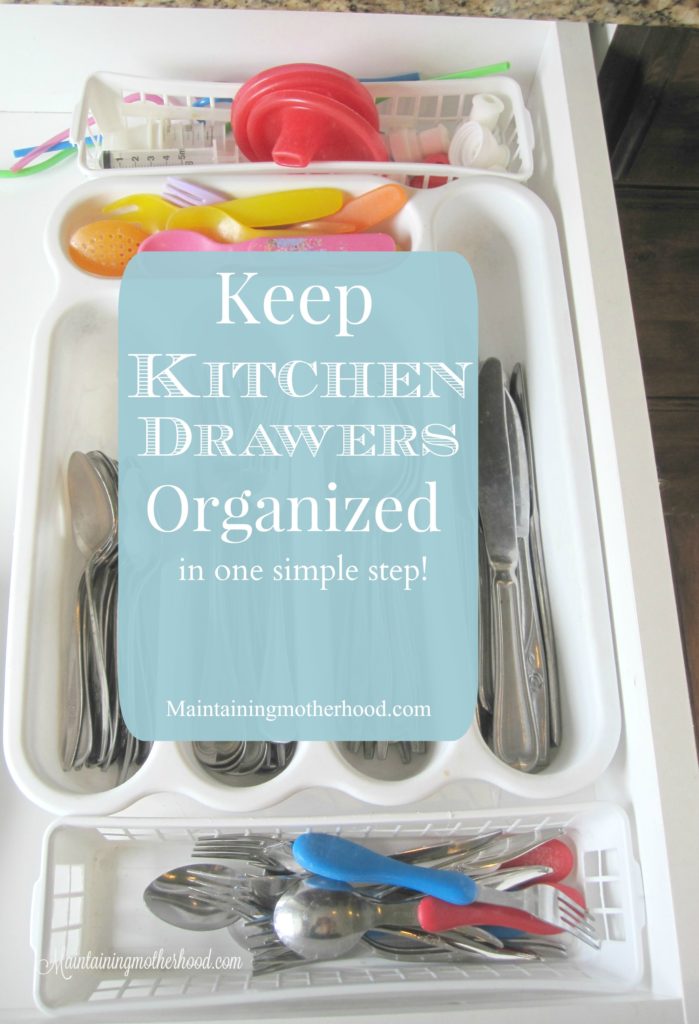 I Organized My Parents' Kitchen Drawers Without Buying a Single Thing  Deep  drawer organization, Kitchen drawer organization, Kitchen drawers