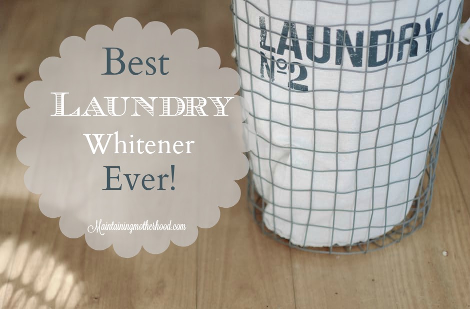 Want the whitest whites? I tried the laundry whiteners, I even tried dying my clothes white. Nothing seemed to work. Then I found the best recipe ever!