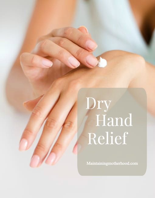 Do your hands dry out and crack in the wintertime? I have tried nearly every remedy, and for the best dry hand relief, I use just a dab of this hand cream.