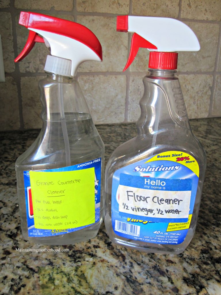 Looking to reduce the amount of chemicals in your home and save money? See how these Simple DIY Household Cleaning Products can do both!