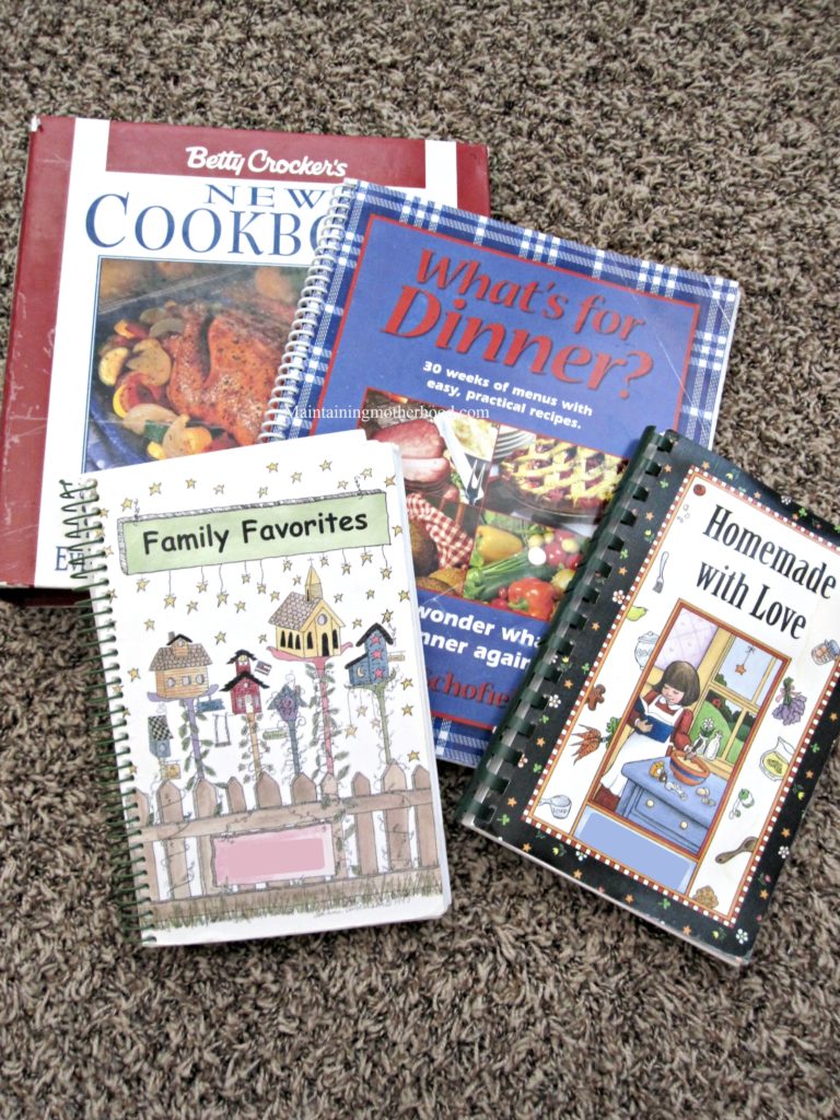 What's for dinner? Organizing recipes into a Family Cookbook can help you easily choose your favorite cheap, easy, and healthy recipes to cook.