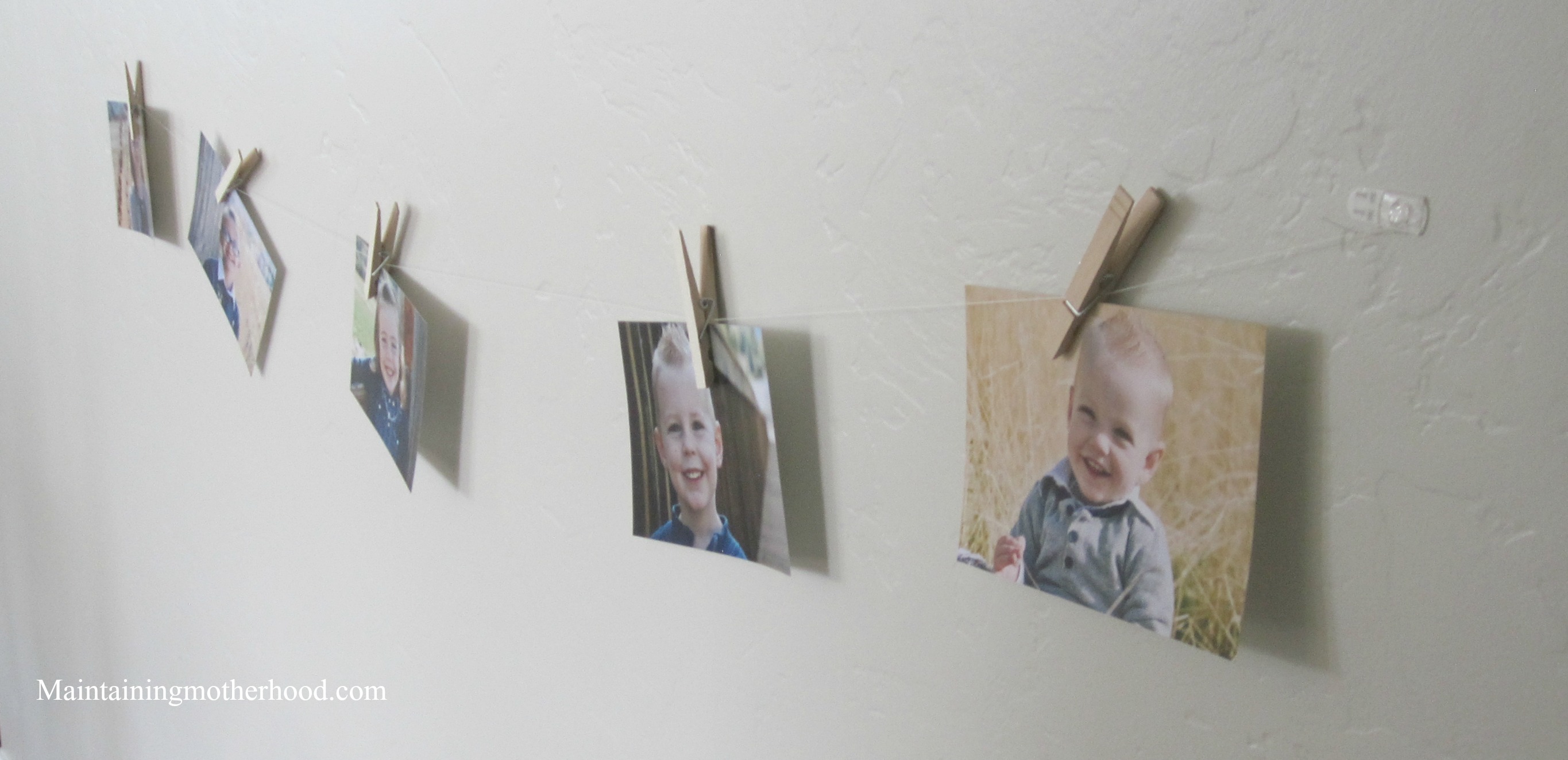 Kids art work, crafts and special should be proudly displayed, but not on the fridge. Here is a great way to easily stop refrigerator clutter.