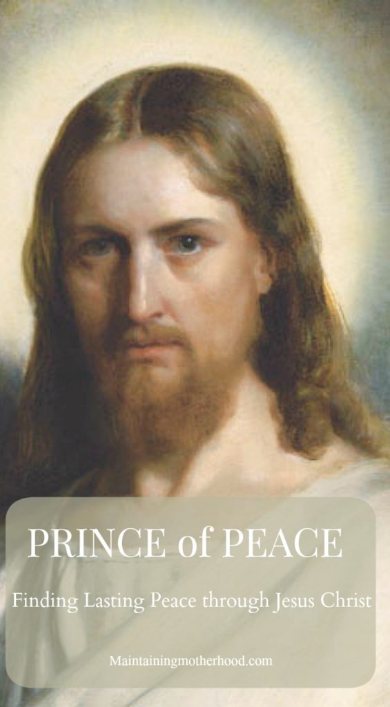Do you need more peace in your life? Through the Prince of Peace you can find lasting peace through Jesus Christ by focusing on faith building principles!