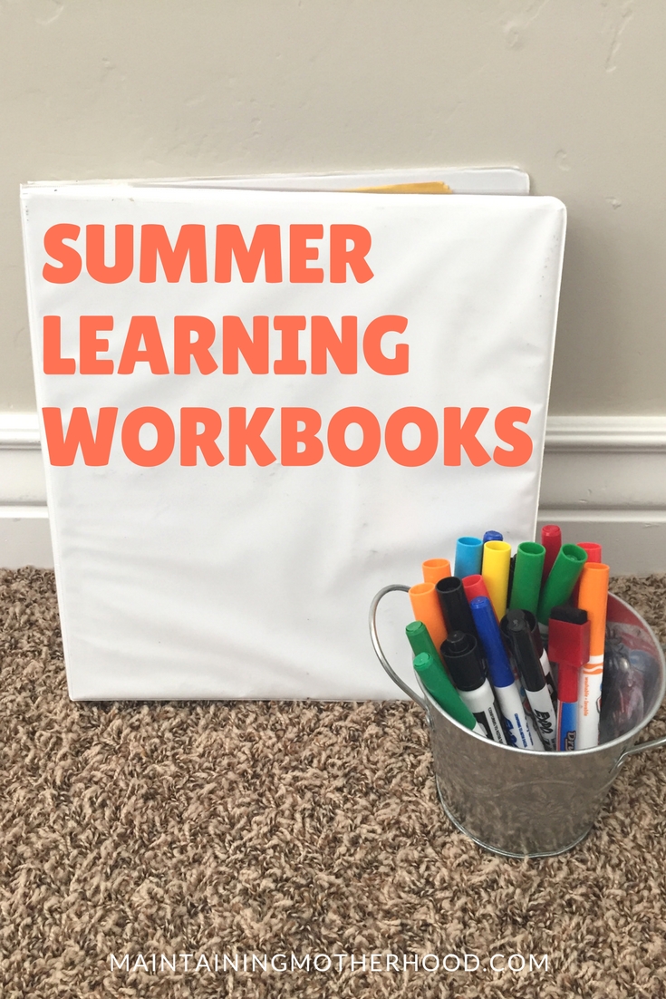 Summer Learning Workbooks