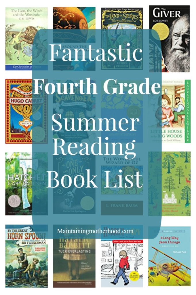 summer reading book list for 4th grade