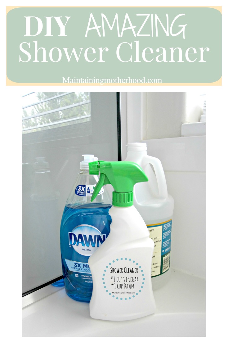 The Best Homemade Shower and Tub Cleaner