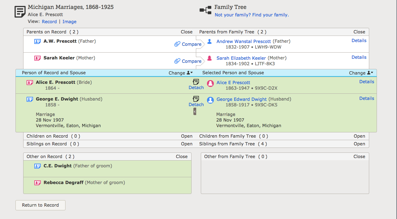 Want to learn more about attaching Record Hints in FamilySearch? Learn some quick tricks, and more in depth ways to research and find other Records!