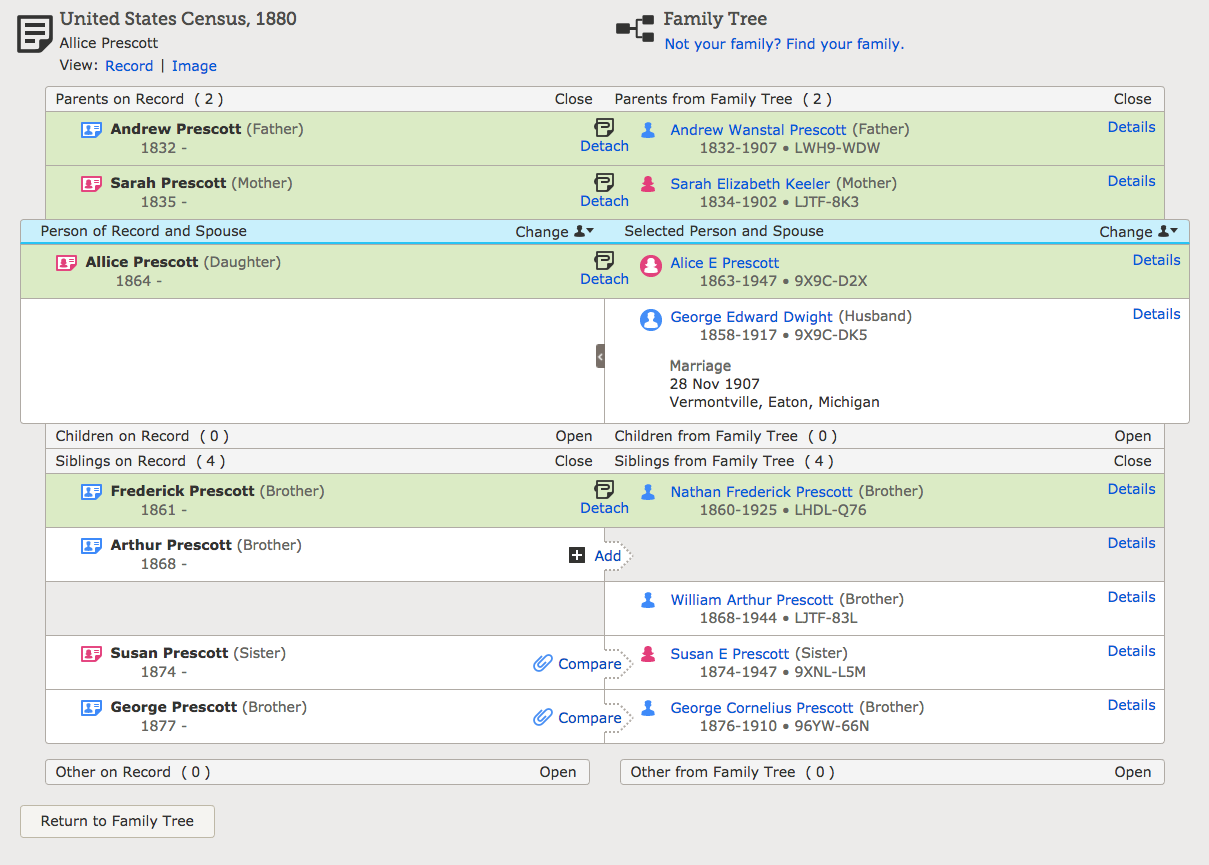 Want to learn more about attaching Record Hints in FamilySearch? Learn some quick tricks, and more in depth ways to research and find other Records!