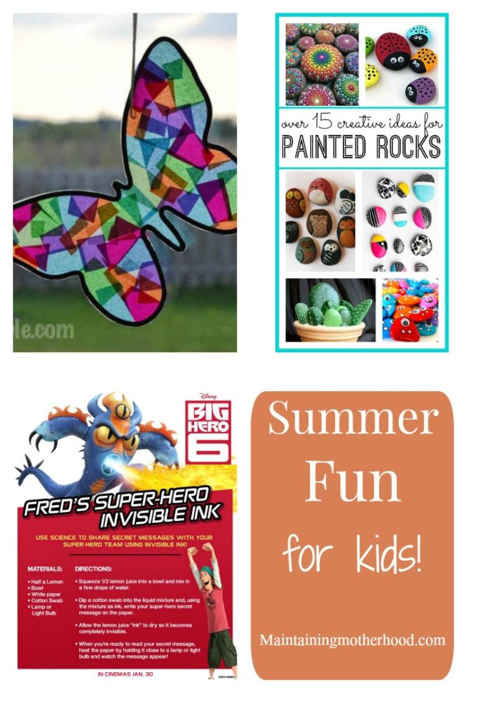Looking for activities to keep your kids busy this summer? Follow along with our art and science projects and other kid summer activities.