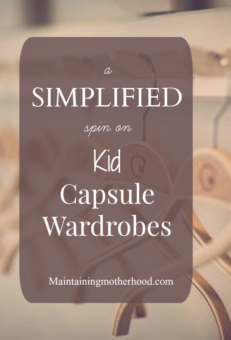 Back to School Clothes shopping can drain your energy and wallet. But it doesn't have to! Learn about our Kid Uniform-A Spin on the Kid Capsule Wardrobe!