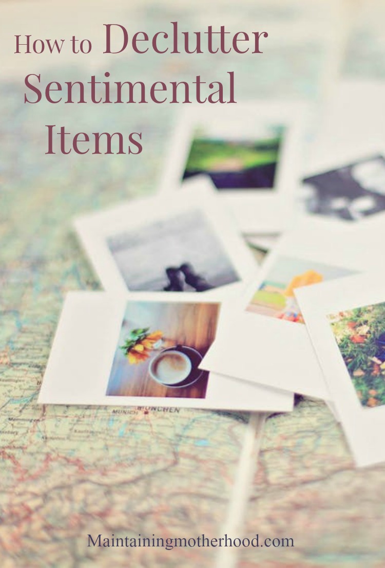 Are you struggling to sort through your memory items or those of a love one now passed on? Here are tips to hep you while decluttering sentimental items.