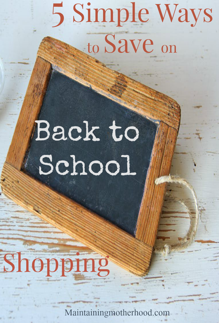 Looking to save time and money while stocking up on school supplies? Here are 5 simple ways to save on Back to School Shopping!