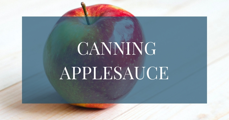 Do you want an easy recipe to make delicious homemade applesauce? Here are 10 simple steps to walk you through how to can your own applesauce!