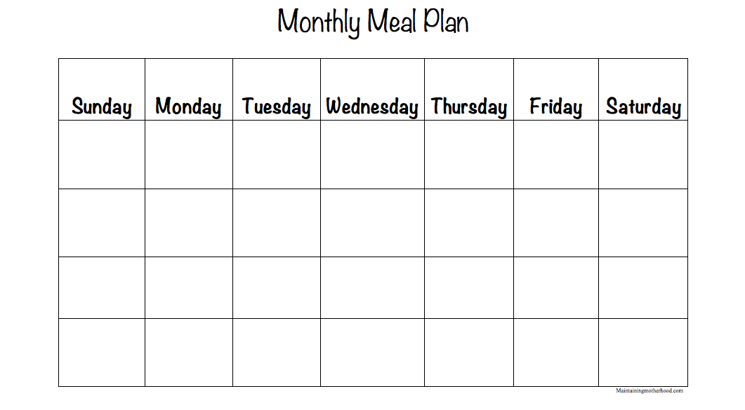 Ready to start Meal Planning today? Grab a paper and pencil and learn how to easily make your own Rotating Menu with Theme Nights!