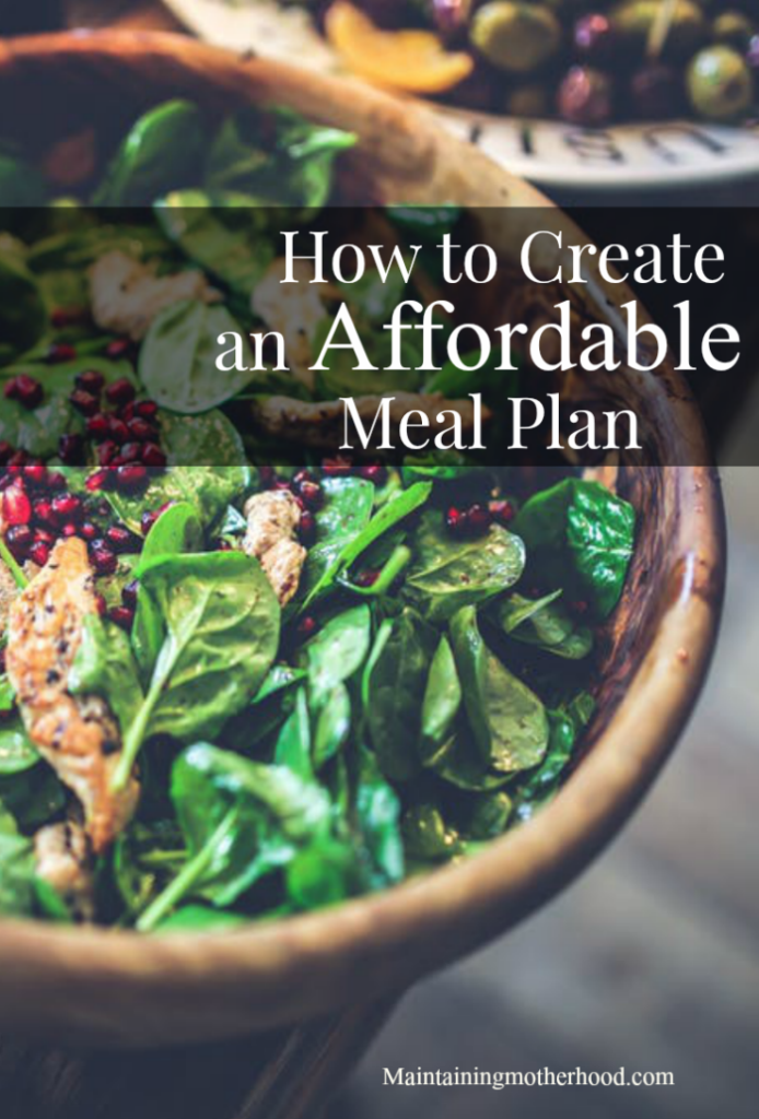 Looking for ways to create an affordable meal plan? Read about our rotating menu and find ways to make your meals healthy, easy, and include variety!