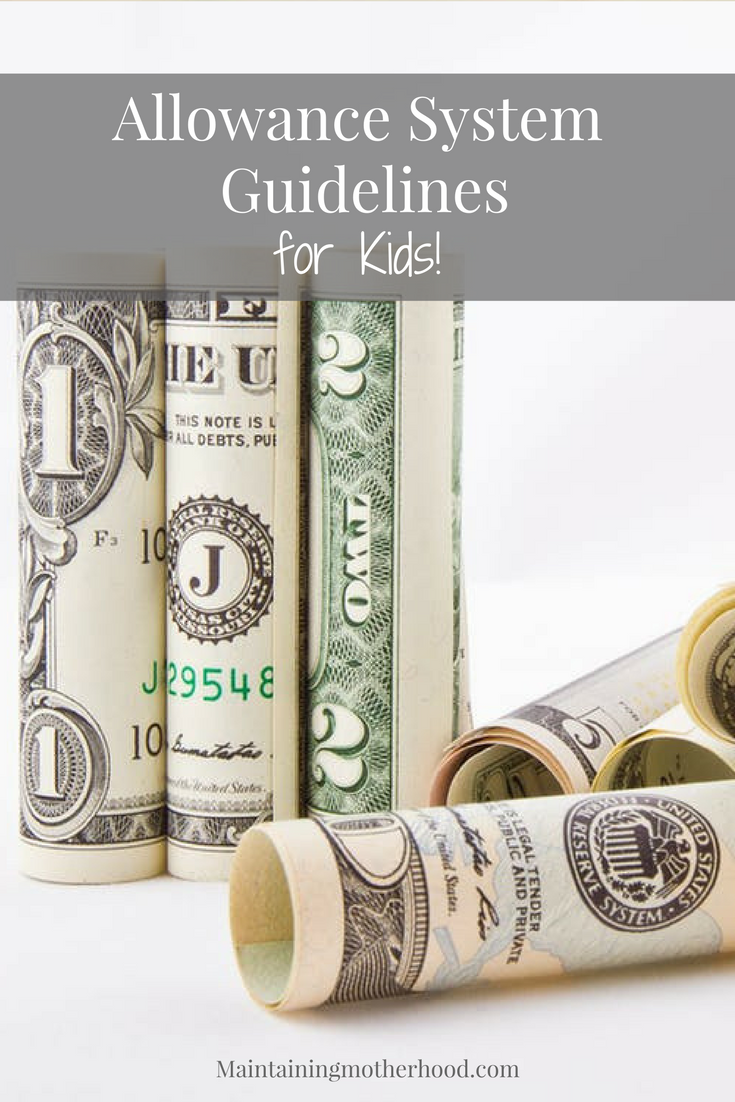 Looking to teach your kids about money? We have a system that works great to help kids learn to save, spend, and develop a healthy relationship with money! Check out our guidelines to teach kids about money.