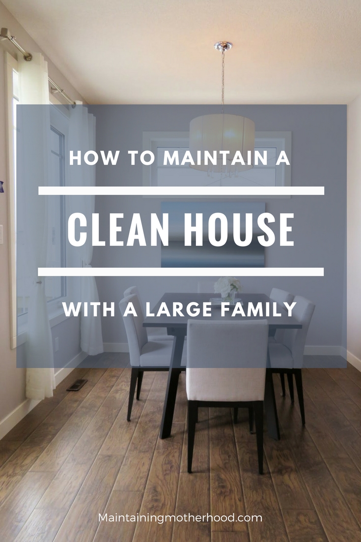 Are you struggling to maintain a clean home? Let this one simple tip be just the motivation you and your family need to keep your home tidy once and for all!