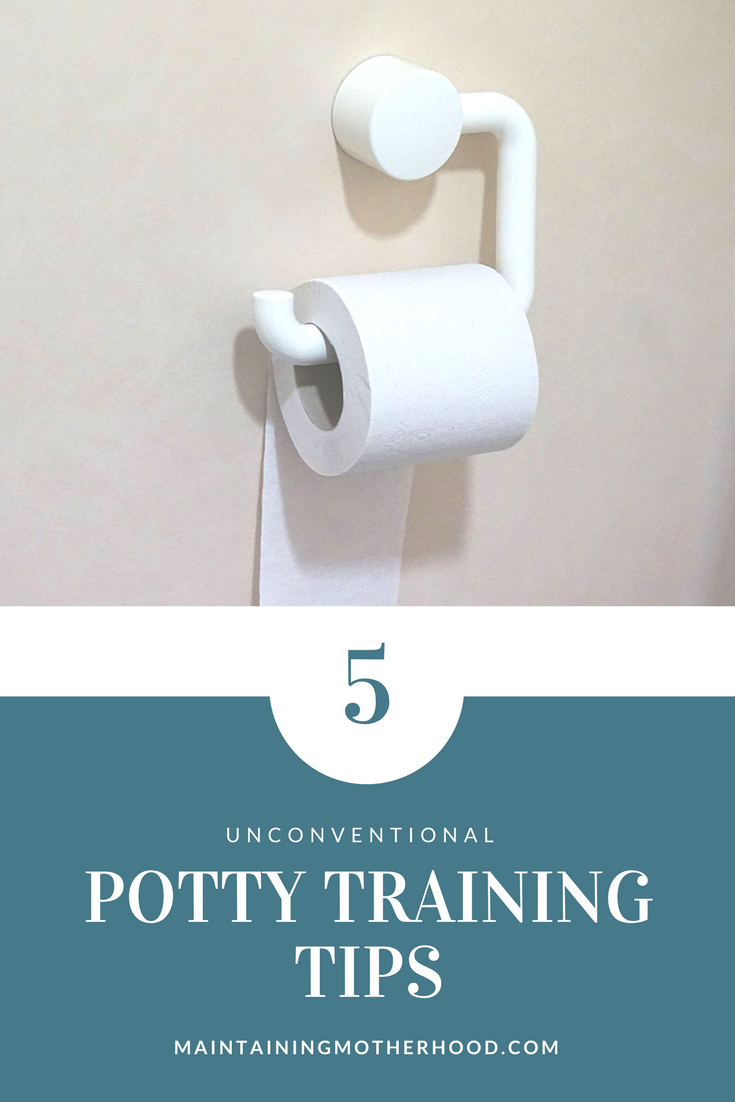 Have you tried potty training with no success? Here are 5 unconventional tips that will save your sanity whether potty training girls or boys!