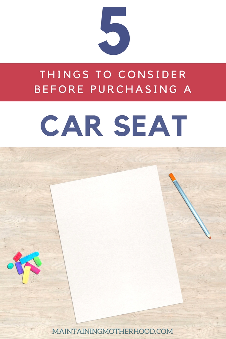 Comprehensive Car Seat Buying Guide