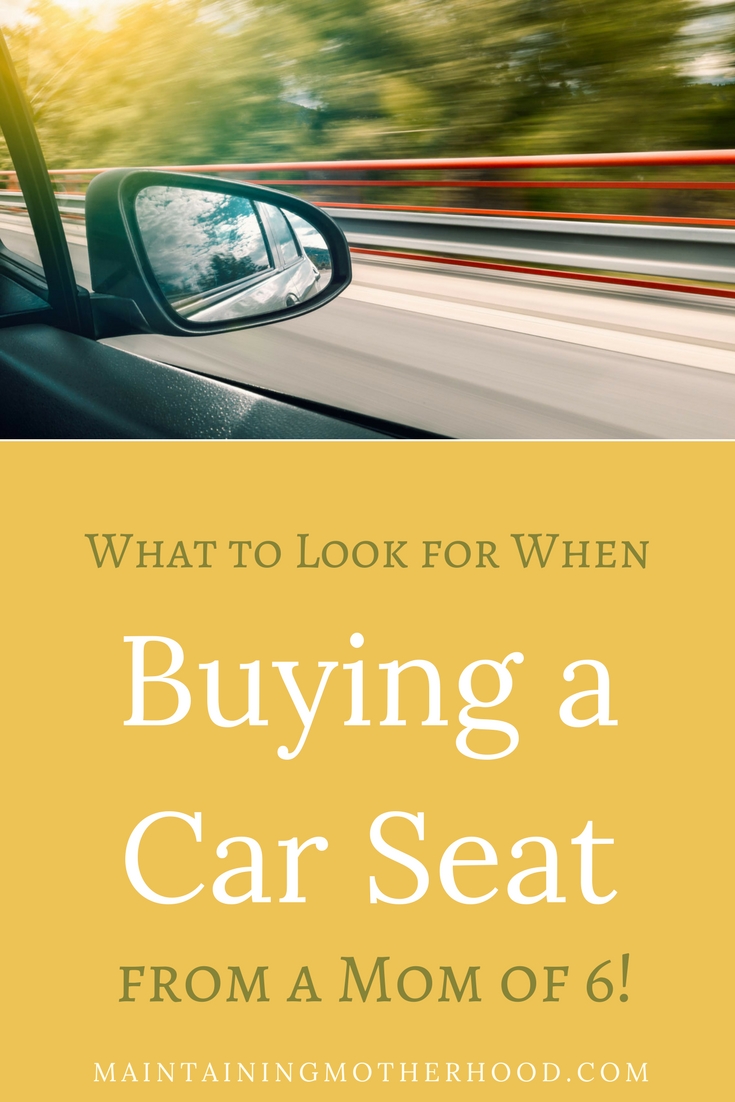 Comprehensive Car Seat Buying Guide