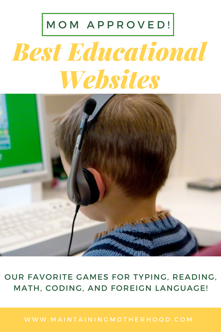 Fun and Free Educational Online Game Websites for Kids