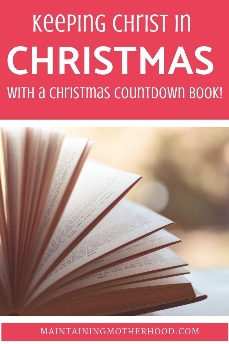 Use this Christmas Countdown Book to help you remember Christ in Christmas. Includes a picture, scripture, song, video, and ornament for each day!