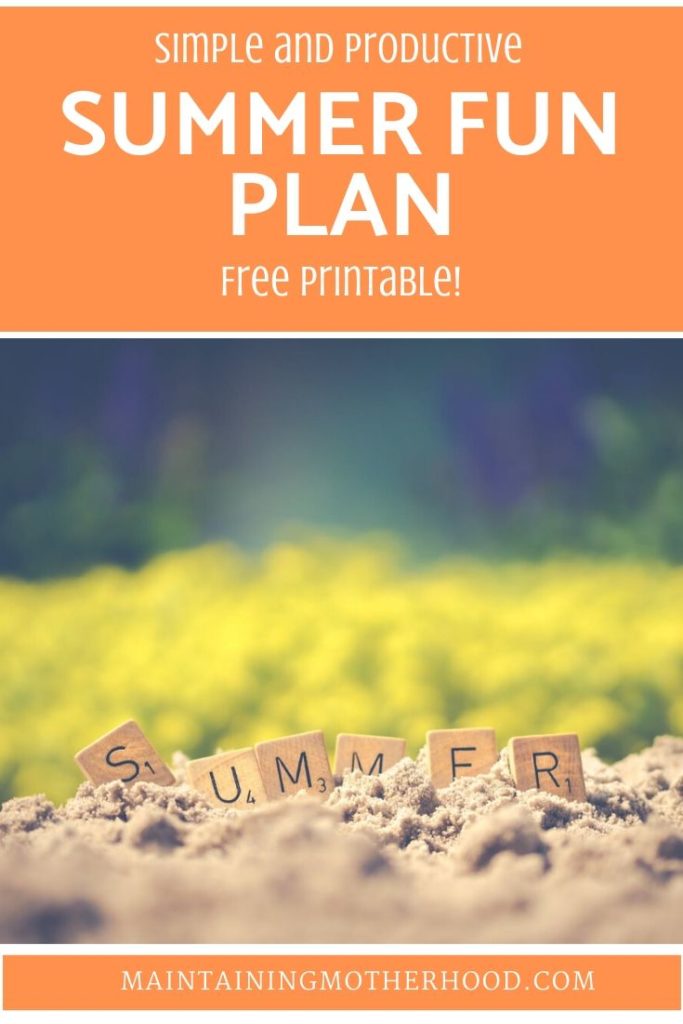 Are you looking for ways to keep your summer productive AND fun? Here is a great list of themed days to create your own summer fun plan!