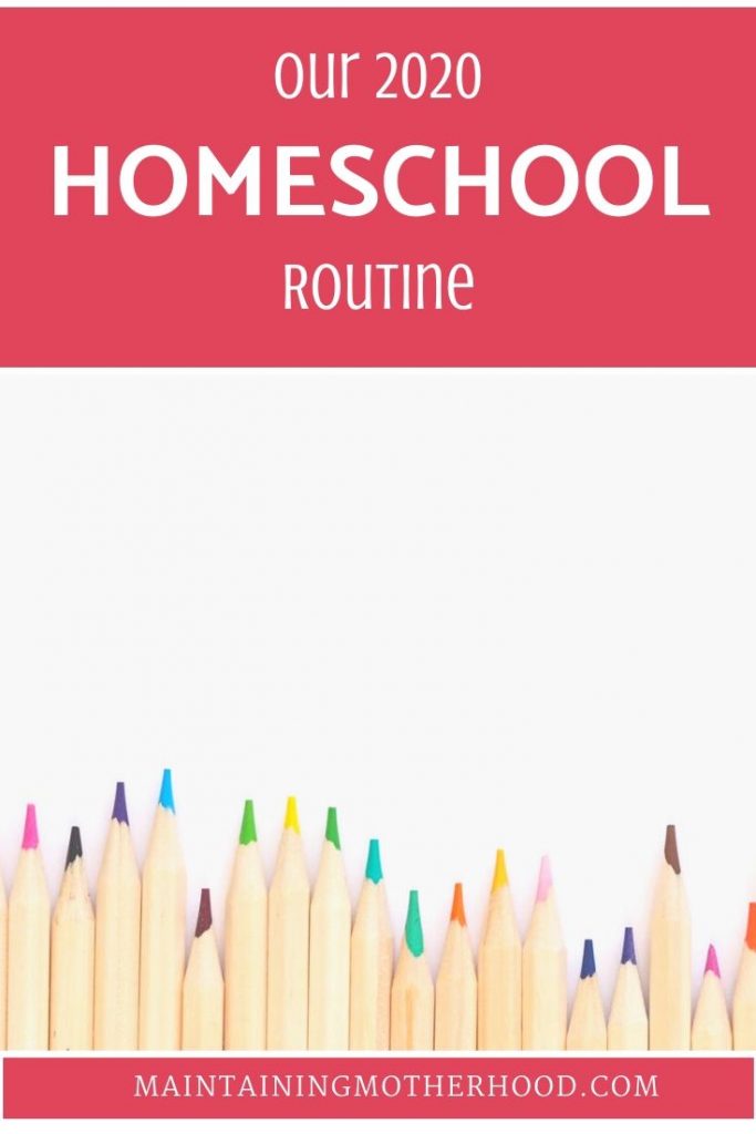 Are you new to homeschooling or looking to shake up your routine? Here is our 2020 homeschool routine and tips on how to create your own successful routine!