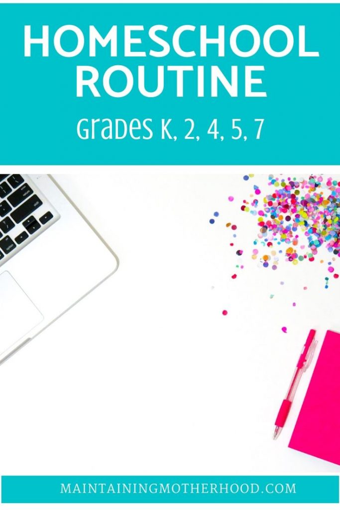 Are you new to homeschooling or looking to shake up your routine? Here is our 2020 homeschool routine and tips on how to create your own successful routine!