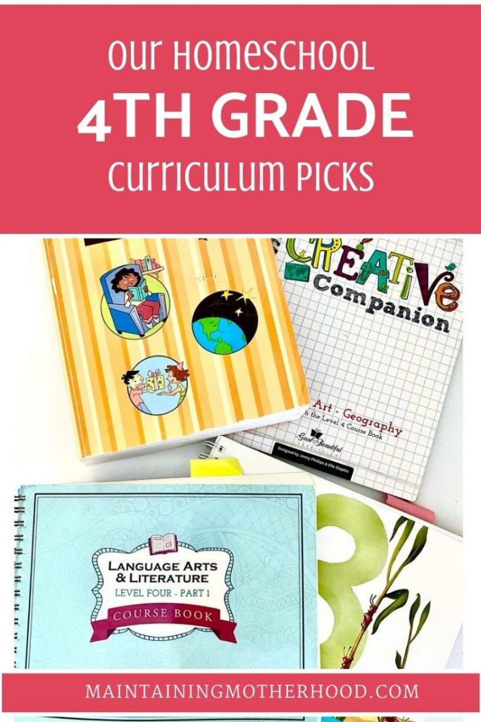 Wondering what we're using to teach 4th Grade this year? Here's our comprehensive list of curriculum picks for 4th Grade, 2020.