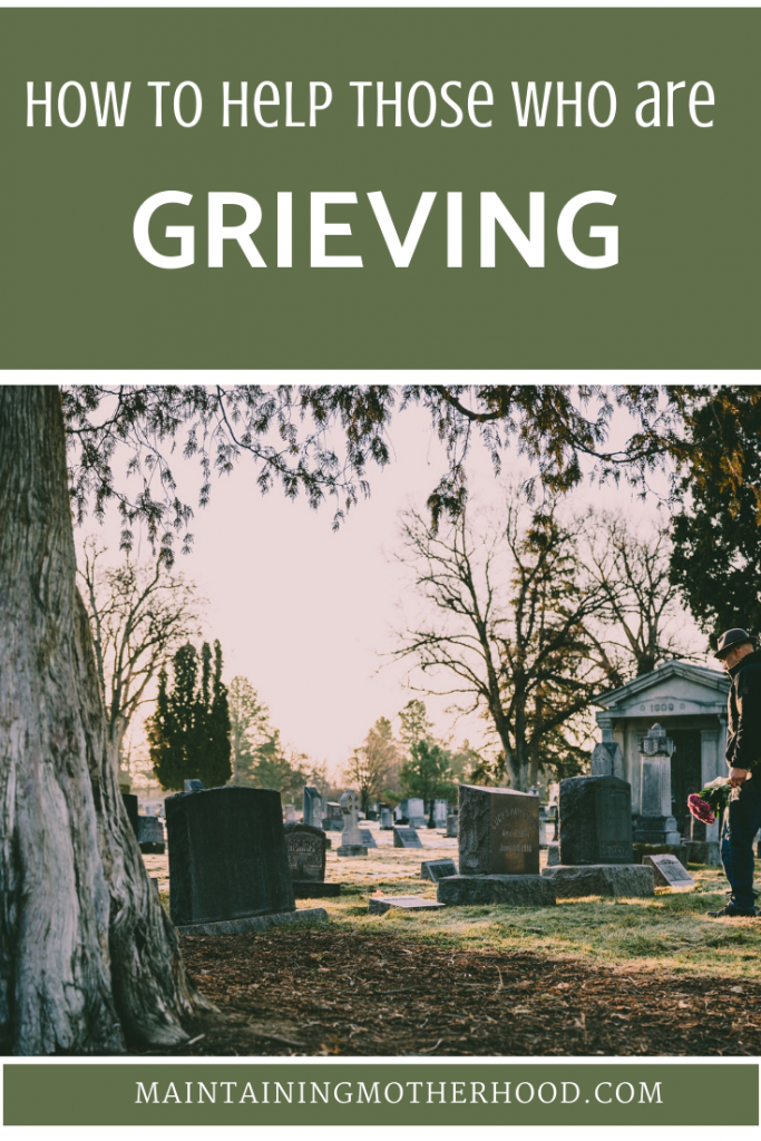 Loss of a loved one is hard, whether immediate or distant, sudden or expected. Here are 5 tips to reach out and help those around you.