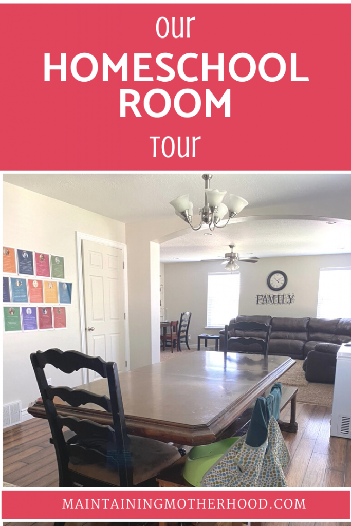 Are you setting up your homeschool room on a budget? Let me reassure you that you can succeed even with a simple homeschool space!