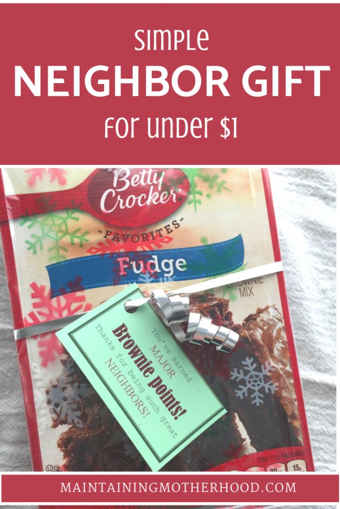 Still looking for the perfect neighborhood Christmas gift for this year? Here is a fun idea for under $1 (and a roundup of more ideas!)