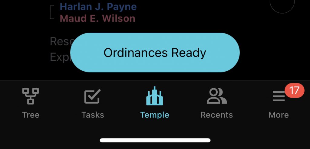 Do you want to take your own family names to the temple, but don't know how? Learn to use the Ordinances Ready feature in 5 minutes!