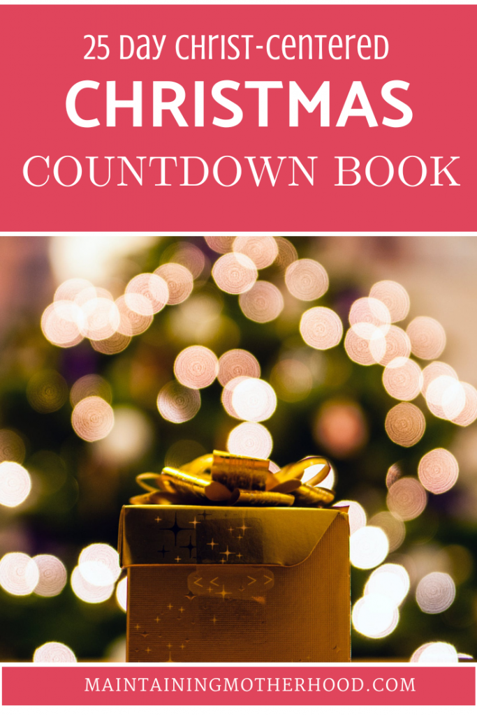 Check out the best Christmas Countdown book with Christ-centered art, scripture, song, video, and an ornament for each day of December.