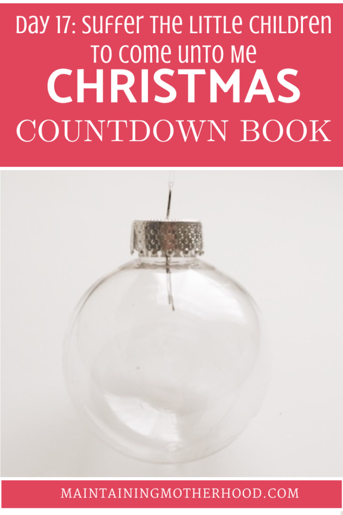 Check out the best Christmas Countdown book with Christ-centered art, scripture, song, video, and an ornament for each day of December.