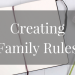 Family Rules for Kids Free Printable Sign